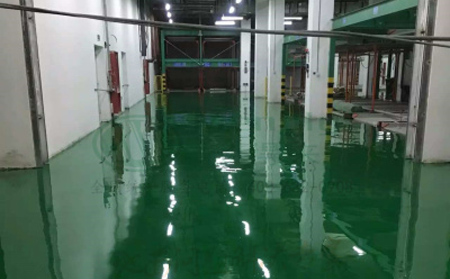 11月新城街道新城街道环氧地坪施工高峰来袭，梦得来化工多项目同步推进保交付